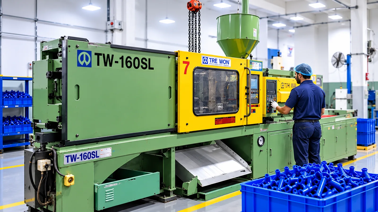 Plastic injection moulding machine